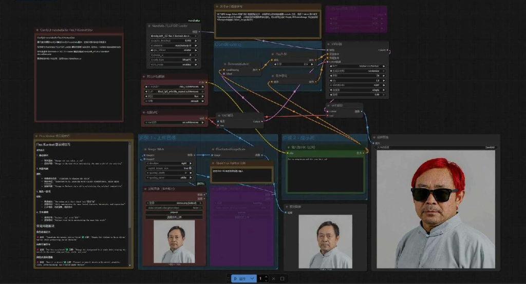 像聊天一样修图，消费级显卡（最低6G显存）玩转超强AI修图模型 Flux Kontext Dev - ComfyUI-nunchaku 一键整合包