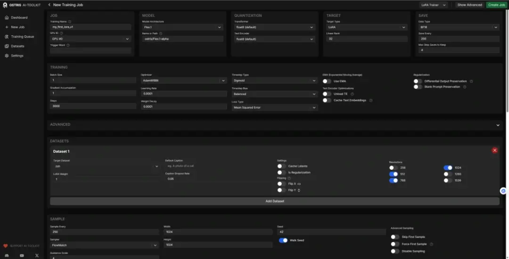 AI Toolkit LoRA训练新手保姆级教程 ,附Z-image-lora详细训练教程